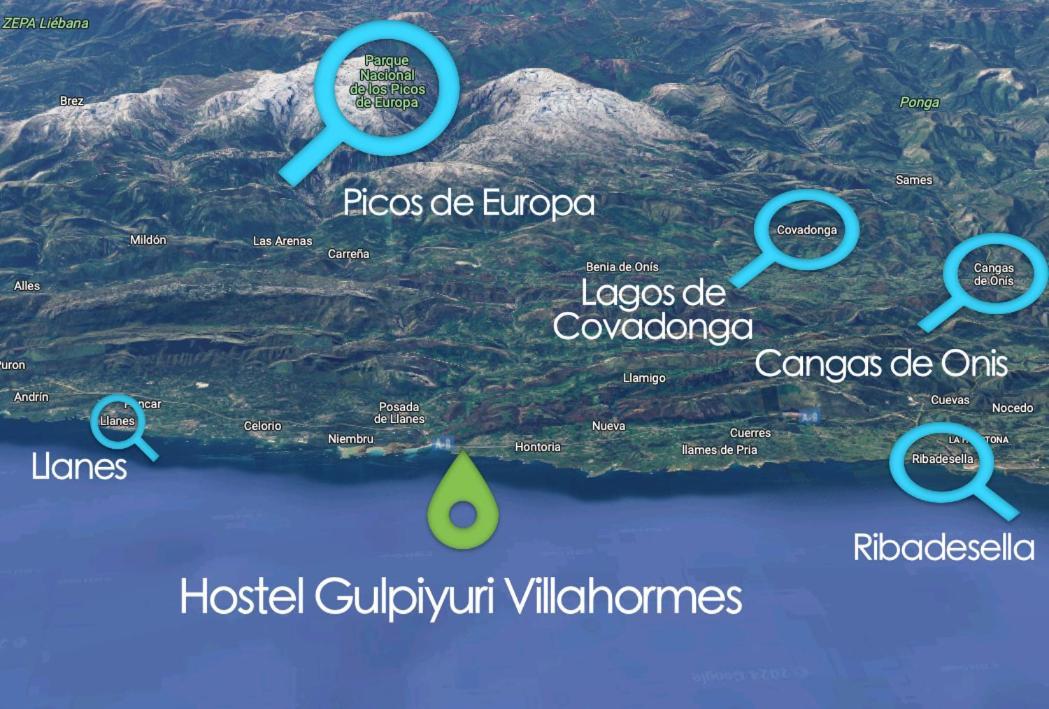 Hostel Gulpiyuri Llanes Villahormes 外观 照片